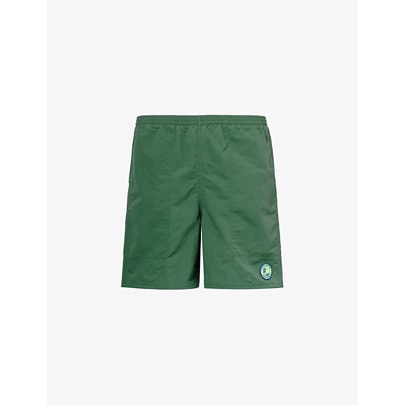 Shop Patagonia Men's Conifer Green Baggies Slip-pocket Recycled-nylon Shorts