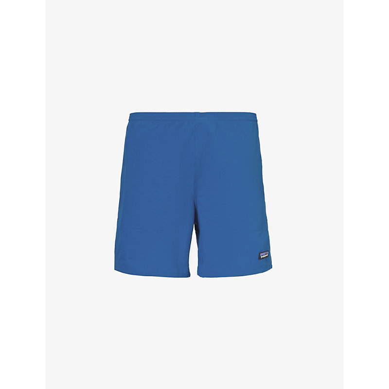 Shop Patagonia Men's Endless Blue Baggies Slip-pocket Stretch-woven Shorts
