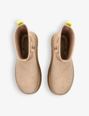 Ugg Classic Dipper Platform Boots 45 In Beige