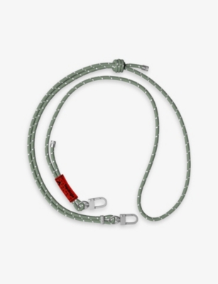 Topologie Wares Straps -use Woven Rope 6mm In Sage Reflective