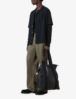 ALLSAINTS: Brace Embroidered-Appliqué Cotton T-Shirt