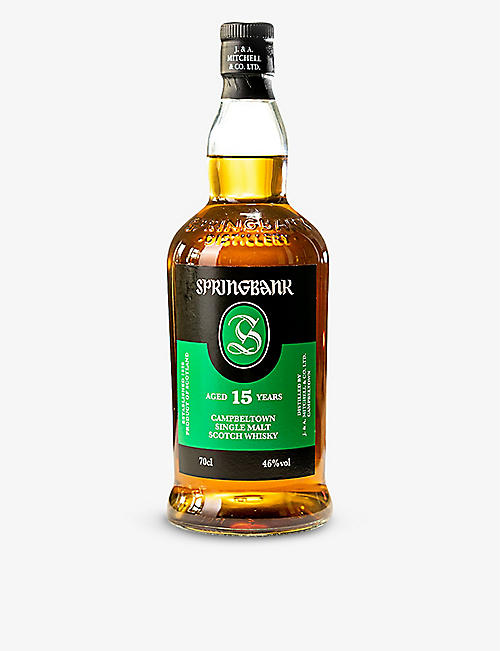 SPRINGBANK: 15-year-old single malt Scotch whisky 700ml