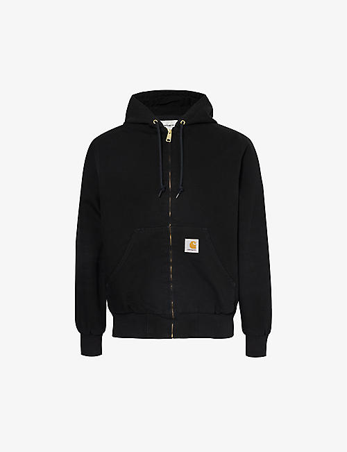 CARHARTT WIP: Active brand-patch organic-cotton jacket
