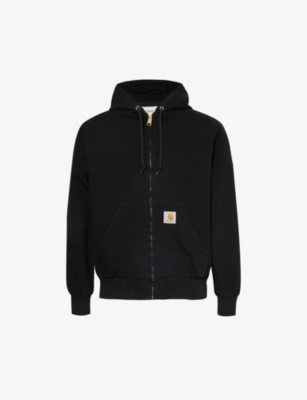 Carhartt Black Og Active Hooded Jacket In Black