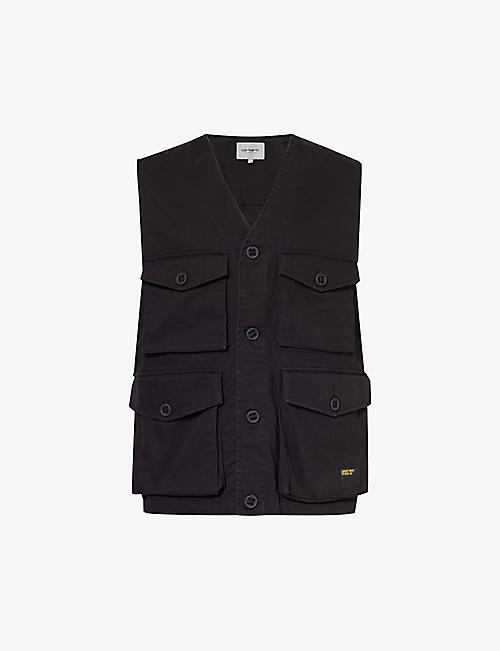 CARHARTT WIP: Unity brand-patch regular-fit cotton vest
