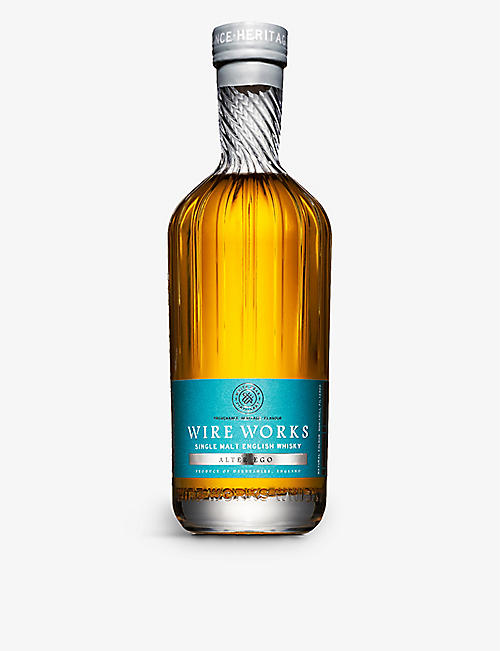 WIRE WORKS: White Peak Distillery Wire Works Alter Ego single-malt whisky 700ml