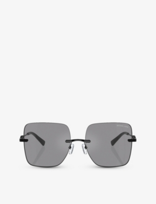 MICHAEL KORS: MK1150 Quebec square-frame metal sunglasses
