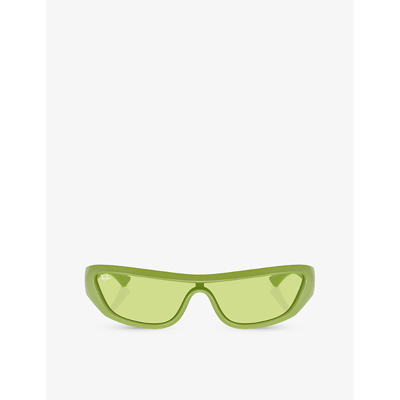 Ray Ban Xan Bio-based Sunglasses Algae Green Frame Green Lenses 01-34