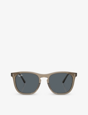 Ray Ban Ray-ban Womens Brown Rb2210 Round-frame Acetate Sunglasses