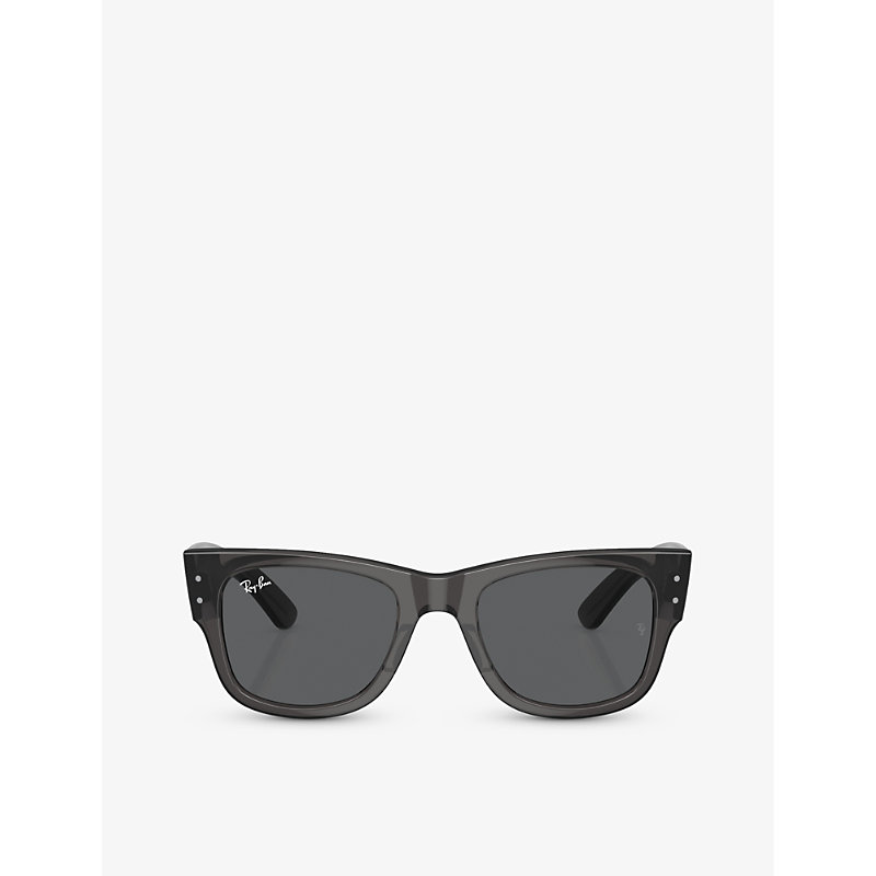 Ray Ban Ray-ban Womens Black Rb0840s Mega Wayfarer Square-frame Sunglasses