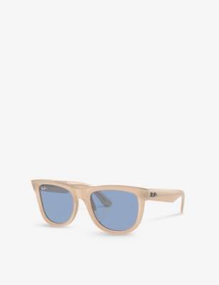Ray Ban Ray-ban Womens Yellow Rbr0502s Wayfarer Reverse Injected Sunglasses In Yellow