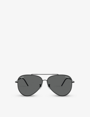 RAY-BAN: RBR0101S Aviator Reverse metal sunglasses