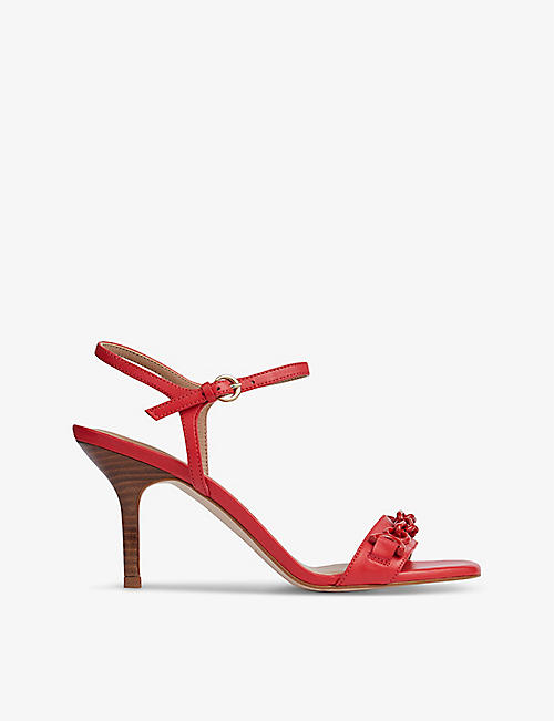 LK BENNETT: Ivonne stiletto-heel leather sandals