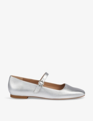 LK BENNETT: Willow mary-jane leather flats