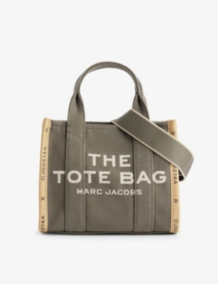Shop Marc Jacobs The Small Tote Bag In Bronze Green