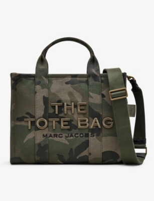 MARC JACOBS: The Camo Jacquard Medium Tote Bag