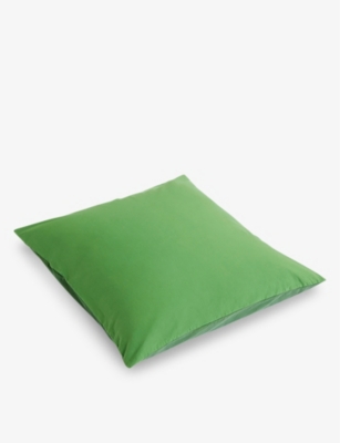 HAY: Duo two-tone square cotton pillow case 60cm x 50cm