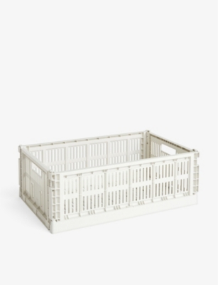 HAY: Hay large recycled-plastic crate storage box