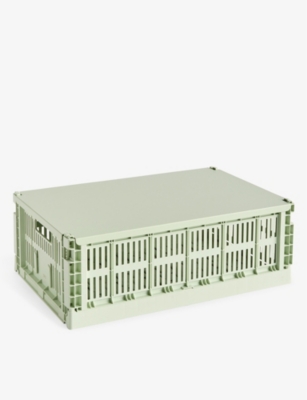 HAY: Colour large steel crate lid