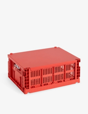 HAY: Colour medium steel crate lid 34cm x 26cm