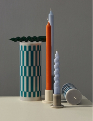 HAY: Tube earthenware candle holder 5cm