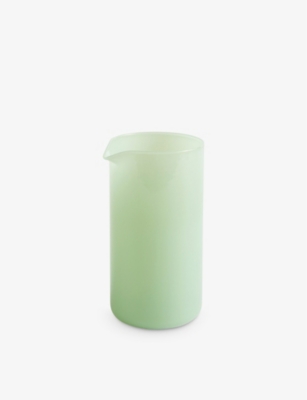 Hay Jade Light Green Tined Borosilicate-glass Jug 11cm