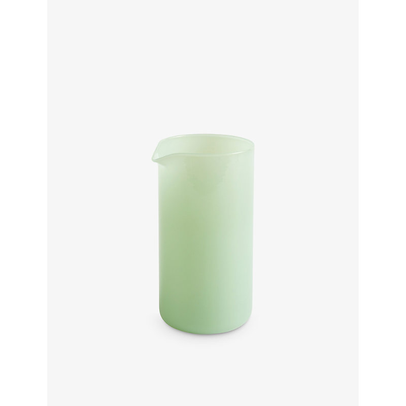 Hay Jade Light Green Tined Borosilicate-glass Jug 11cm