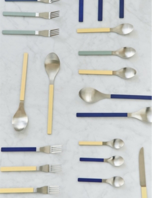 Hay Mvs Cutlery Set In Yellow