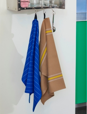 HAY: Canteen striped cotton tea towel