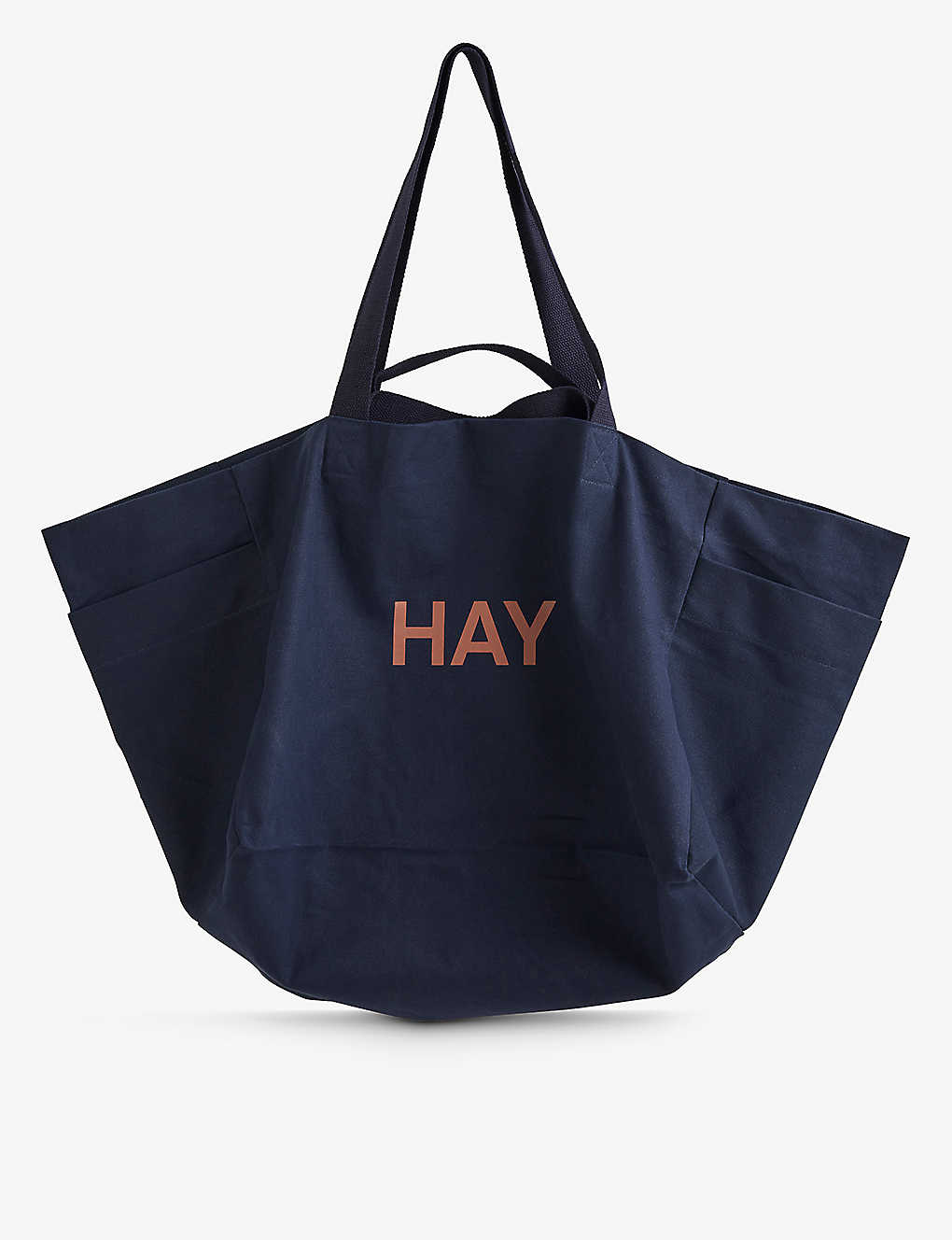 Hay Womens Midnight Blue Weekend Bag No 2 Organic-cotton Toe Bag