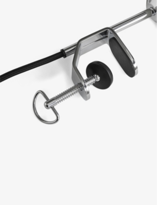 HAY: Apex folded-shade steel clip lamp 27.4cm