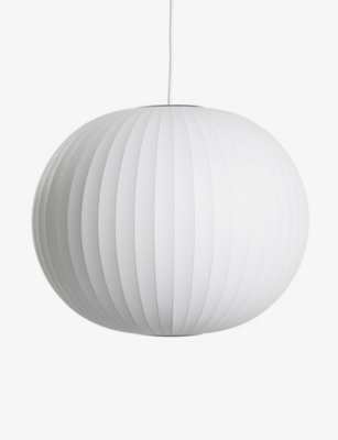 HAY: George Nelson medium ball polymer light pendant 48cm