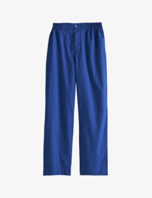 HAY: Outline Contrast-Trim Cotton Pyjama Trousers