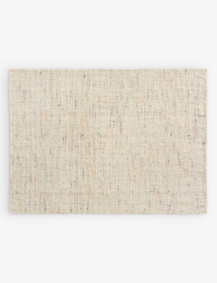 Hay Crayon Speckled Wool Blend Rug