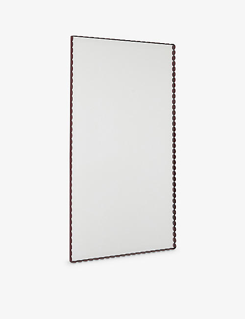 HAY: Muller Van Severen Arcs rectangle mirror 133cm