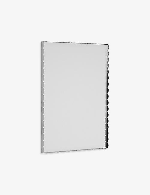 HAY: Muller Van Severen Arcs rectangle mirror 61cm
