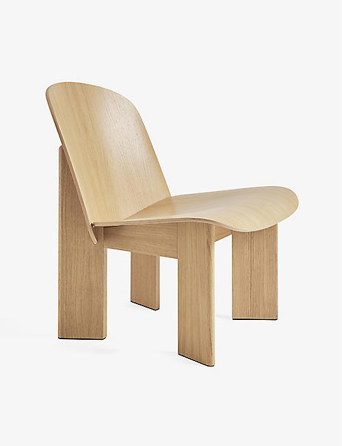 HAY: Andreas Bergsaker Chisel wooden lounge chair