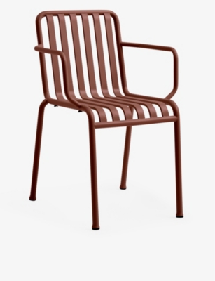 HAY: Palissade powder-coated steel armchair