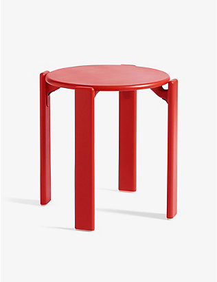 HAY: Rey stackable wooden stool