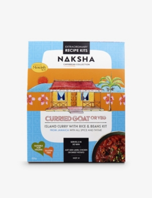PANTRY: Naksha Island Curry with Rice and Beans recipe kit 820g