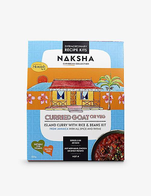 PANTRY: Naksha Island Curry with Rice and Beans recipe kit 820g