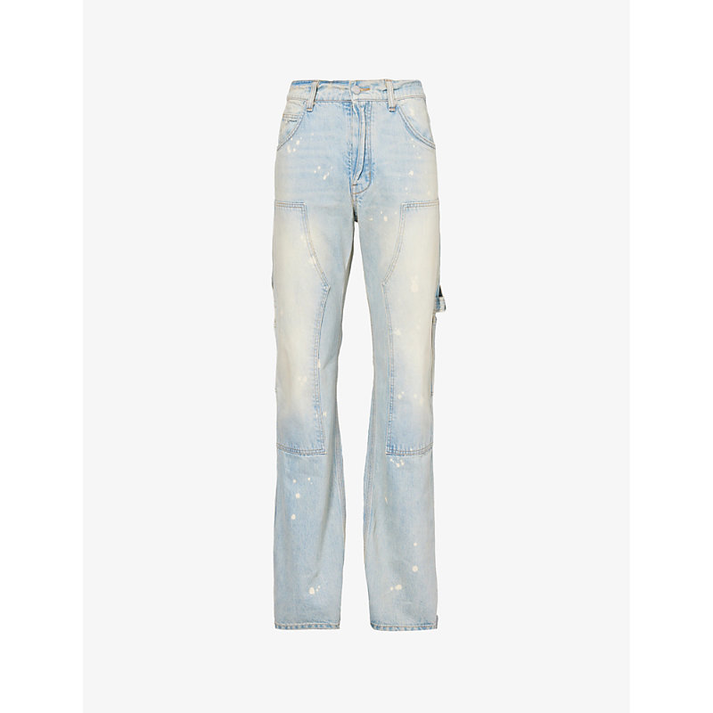 Shop B1 Archive Mens B35 Vintage Wash Carpenter Faded Straight-leg Jeans