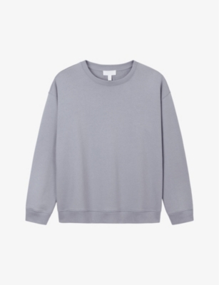 Organic cotton clearance crew neck sweatshirt