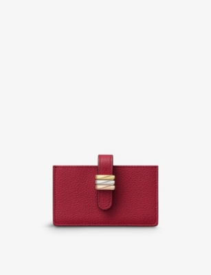 CARTIER: Trinity leather card holder