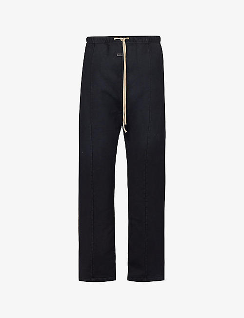 FEAR OF GOD: Forum brand-patch cotton-jersey jogging bottoms