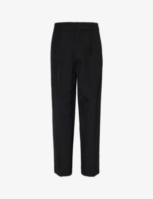 FEAR OF GOD: Brand-patch relaxed-fit wool and cotton-blend trousers