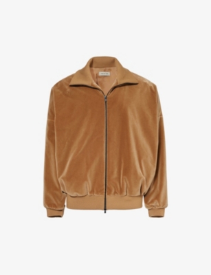 FEAR OF GOD: Funnel-neck relaxed-fit cotton-blend jacket