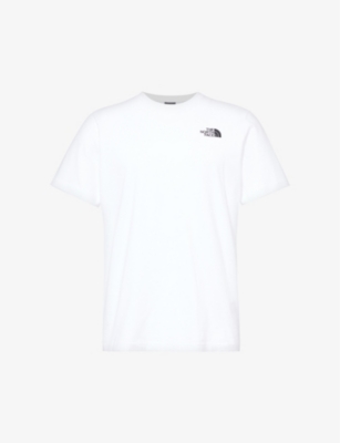 Shop The North Face Redbox Logo-print Cotton-jersey T-shirt In White