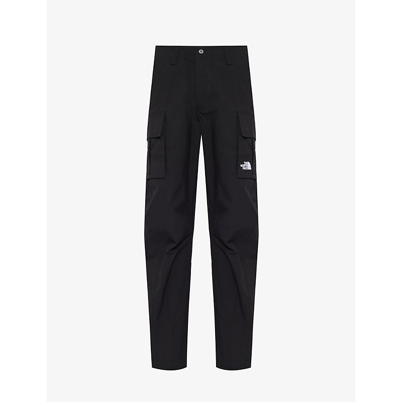 The North Face Mens Black Anticline Brand-embroidered Cotton-blend Cargo Trousers