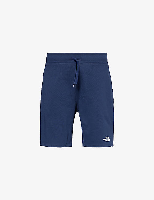 THE NORTH FACE: Standard branded-print cotton-jersey shorts